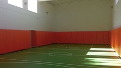 В ауле Благодарненского округа отремонтировали школьный спортзал по нацпроекту