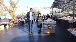 Торговую площадку для выездных ярмарок благоустроили в селе Спасском 