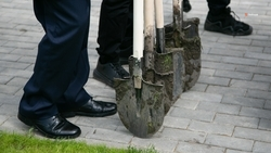 Старшеклассники заложили школьный сад в Благодарненском округе