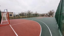 Спортплощадку открыли в Благодарненском округе по губернаторской программе