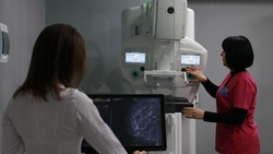 В Благодарненскую райбольницу поставили новый маммограф